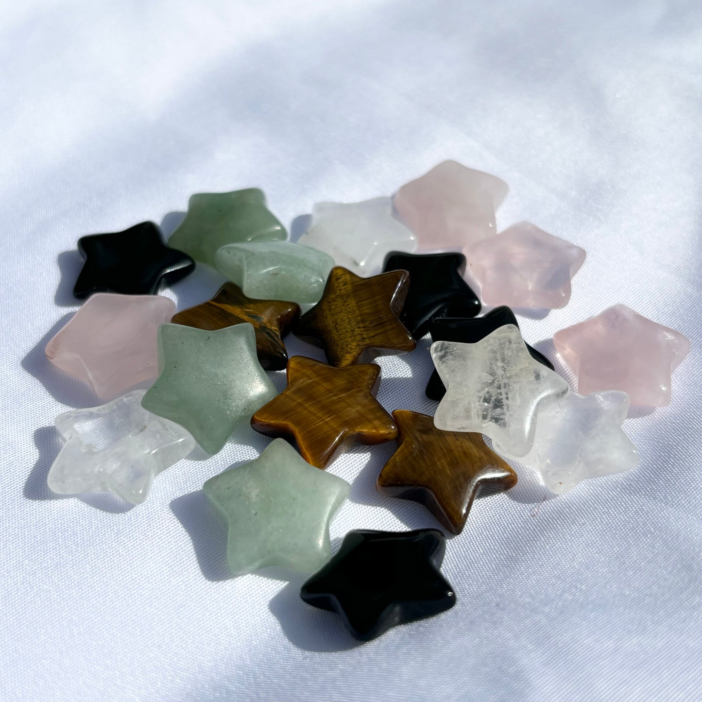 Mini Crystal Stars - Mixed Pack from UK Wholesale Crystals