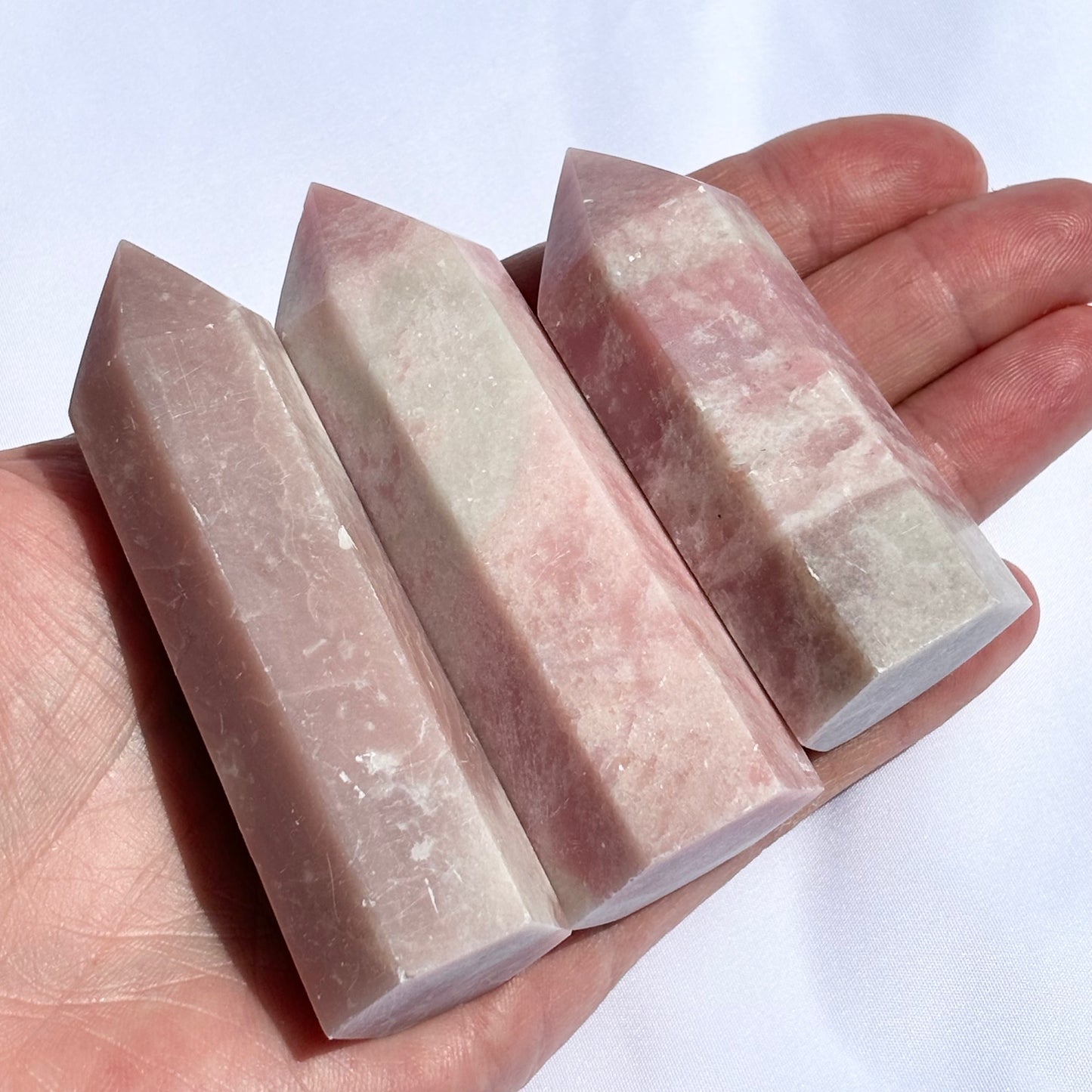 Pink Opal Points Pack of 3