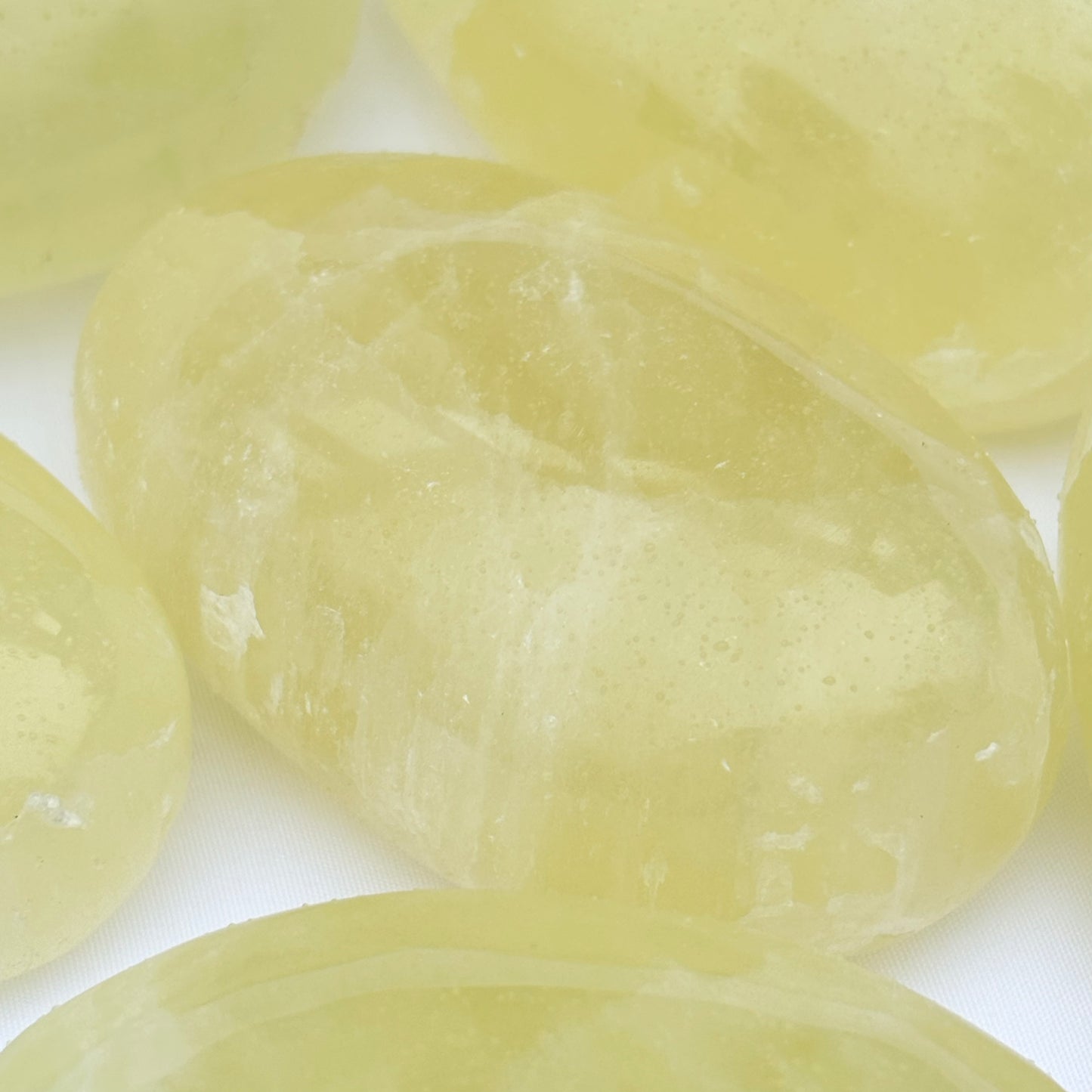 Lemon Calcite Palmstones