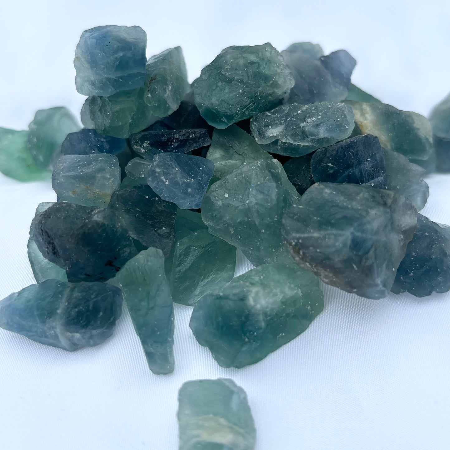 Small Raw Fluorite Crystal Chunks