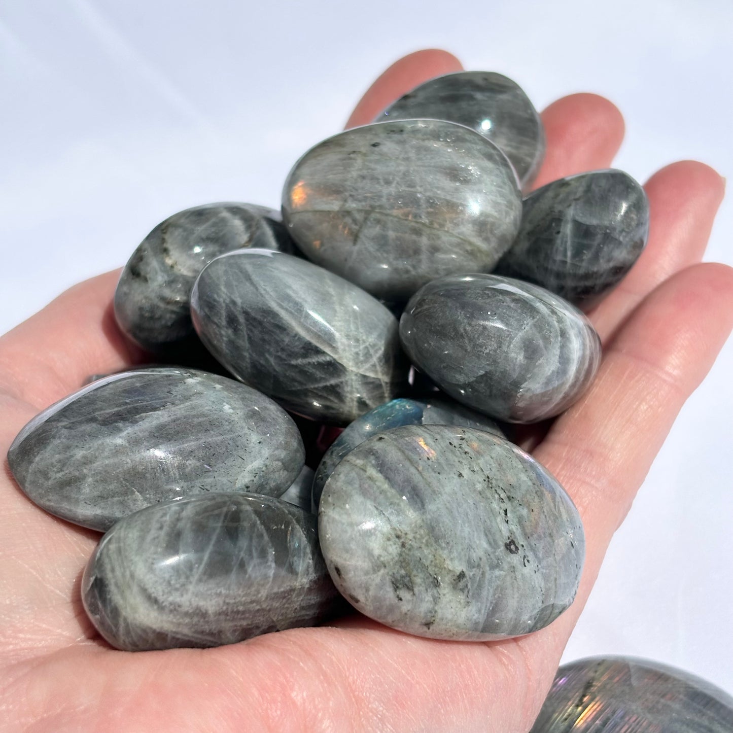 Chunky Labradorite Tumblestones from UK Wholesale Crystals