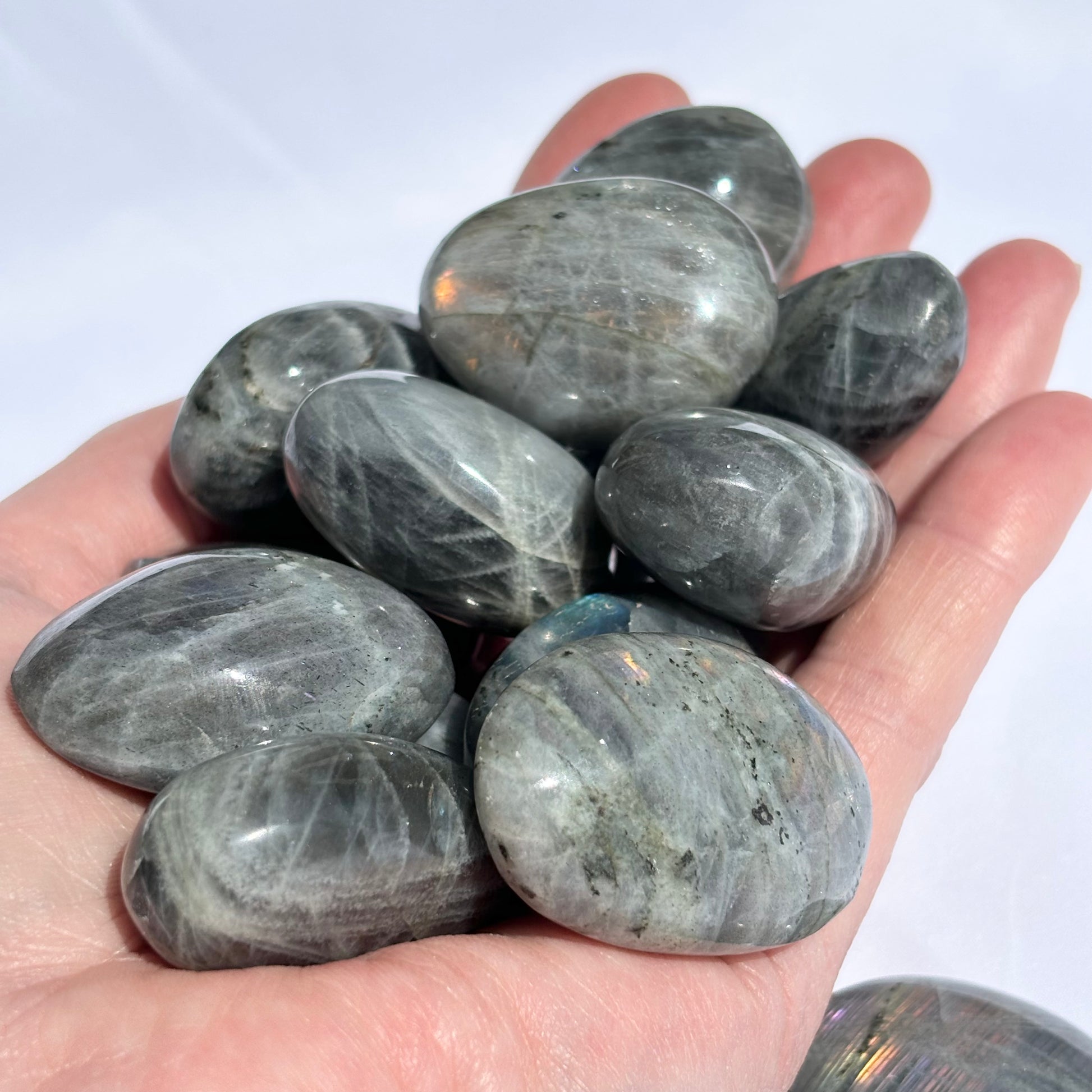Chunky Labradorite Tumblestones from UK Wholesale Crystals