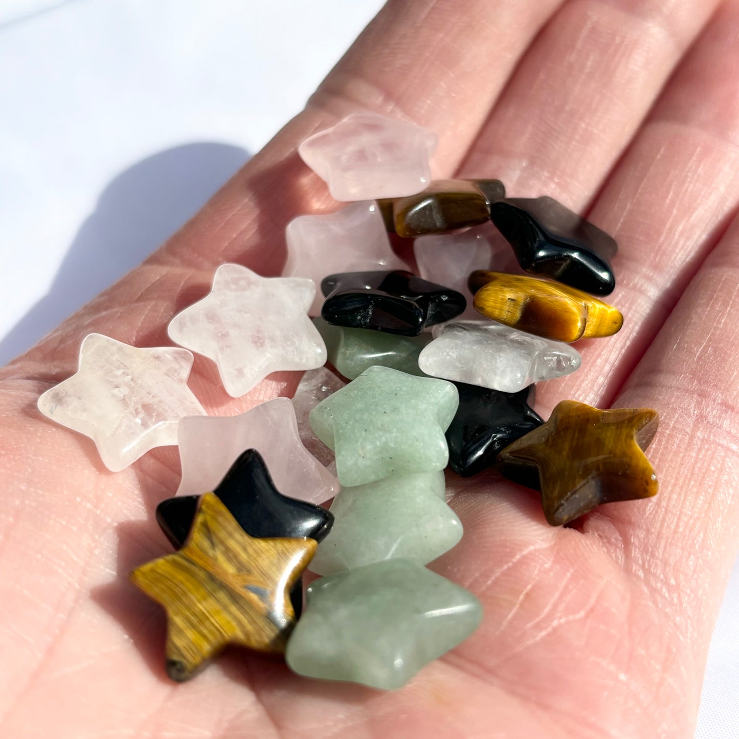Mini Crystal Stars - Mixed Pack from UK Wholesale Crystals