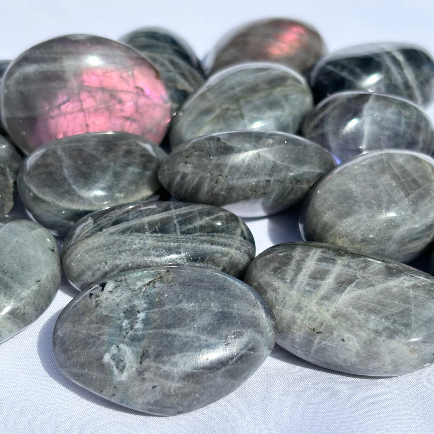 Chunky Labradorite Tumblestones from UK Wholesale Crystals