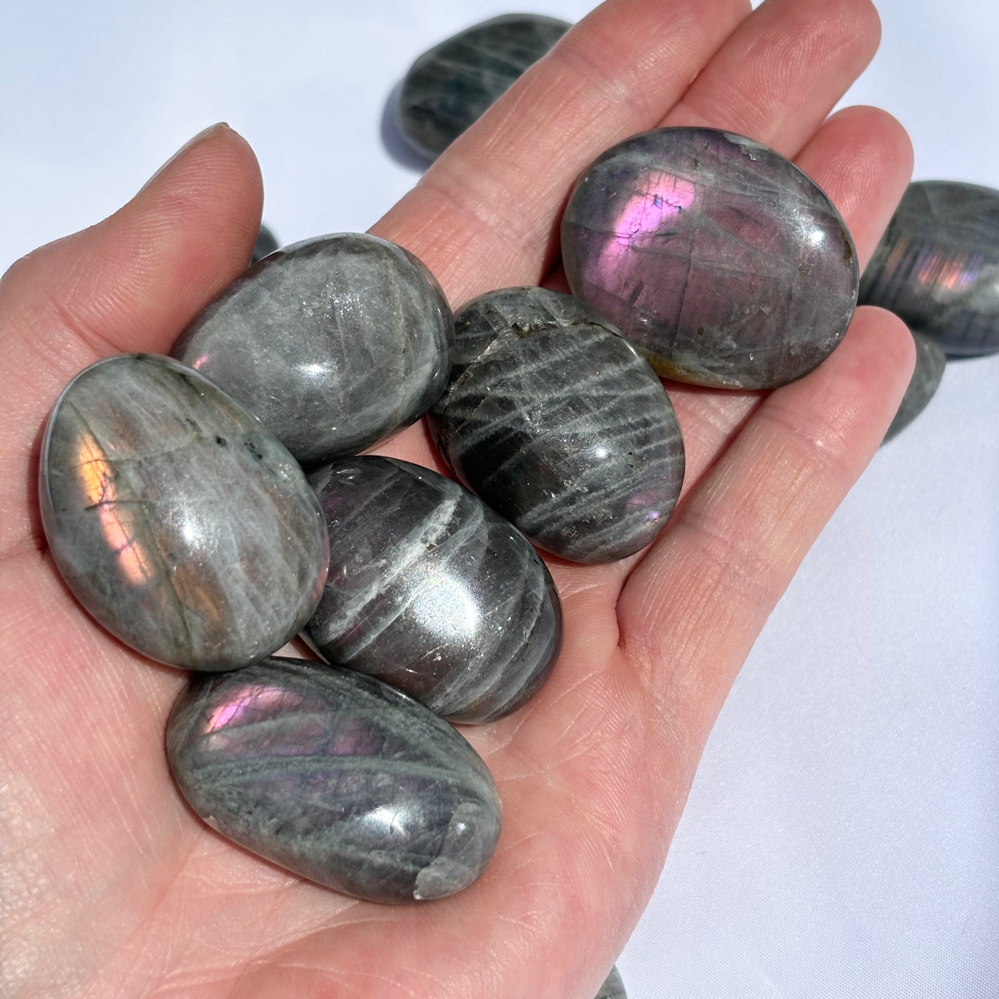 Chunky Labradorite Tumblestones from UK Wholesale Crystals