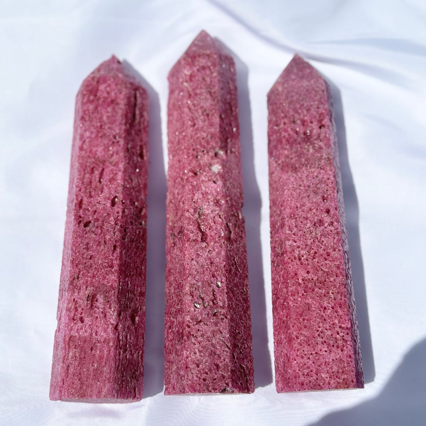 Honeycomb Ruby Towers Bundle #4 from UK Wholesale Crystals