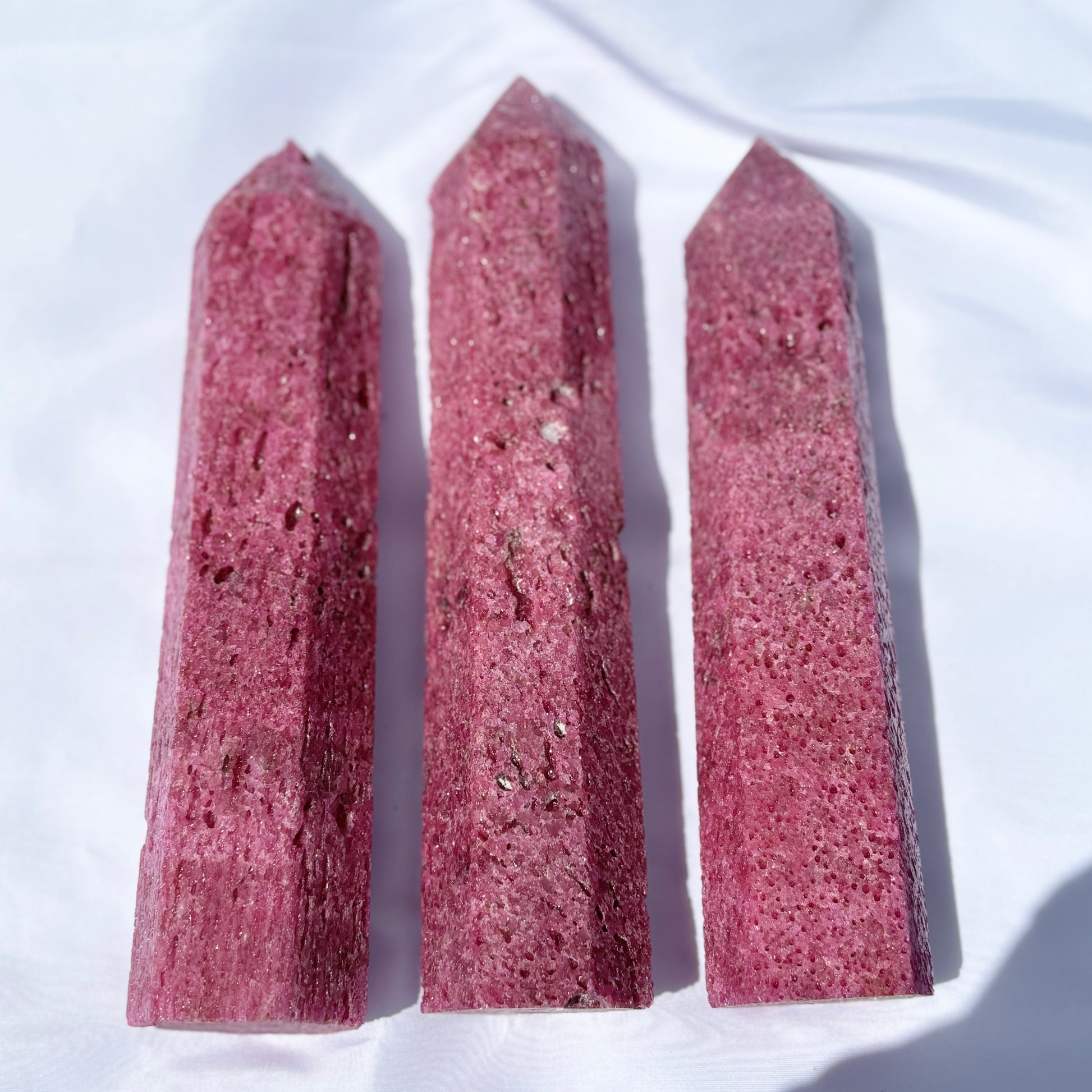 Honeycomb Ruby Towers Bundle #4 from UK Wholesale Crystals