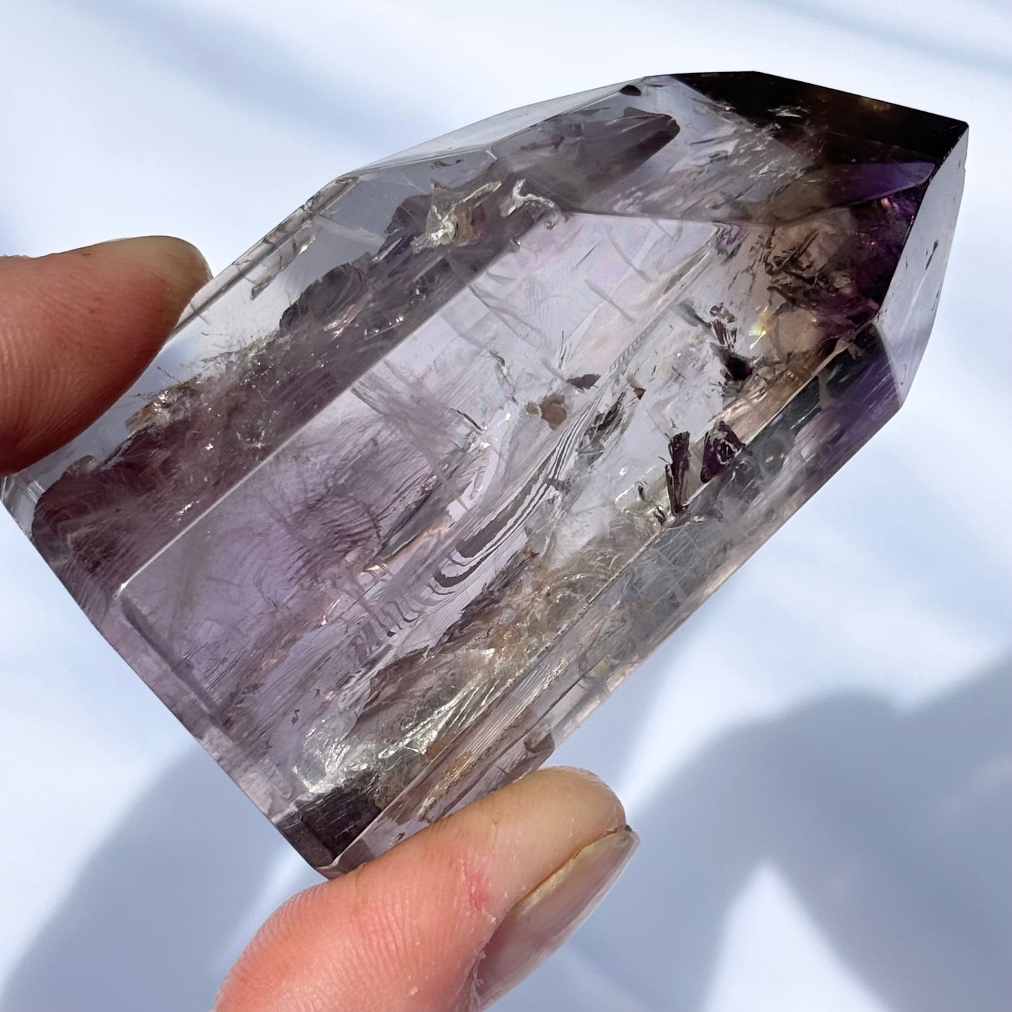 High Quality Brazilian Amethyst Points Bundle 507g 4 Pieces from UK Wholesale Crystals