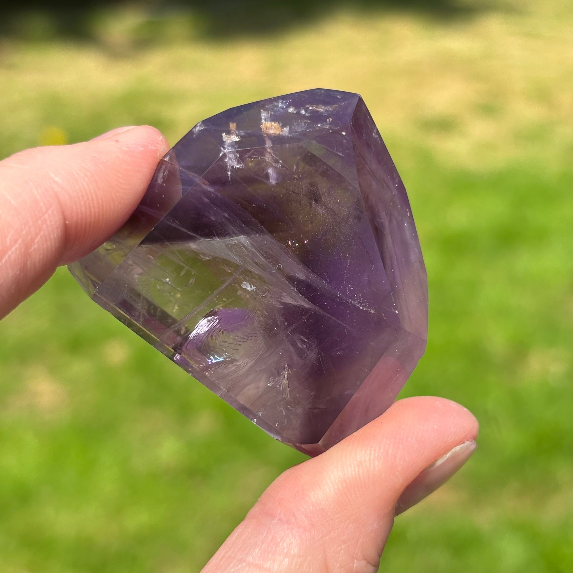 High Quality Brazilian Amethyst Points Bundle 565g 6 Pieces from UK Wholesale Crystals