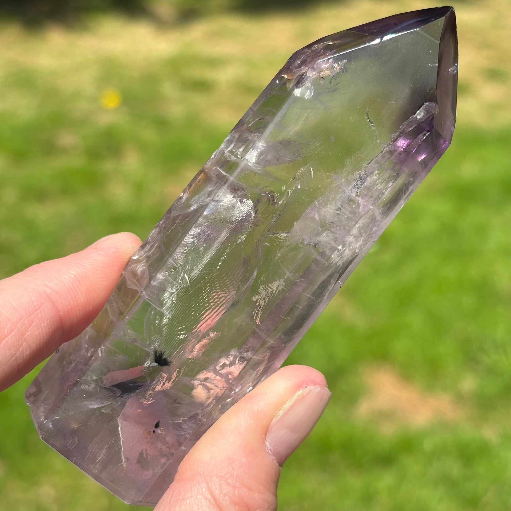 High Quality Brazilian Amethyst Points Bundle 565g 6 Pieces from UK Wholesale Crystals
