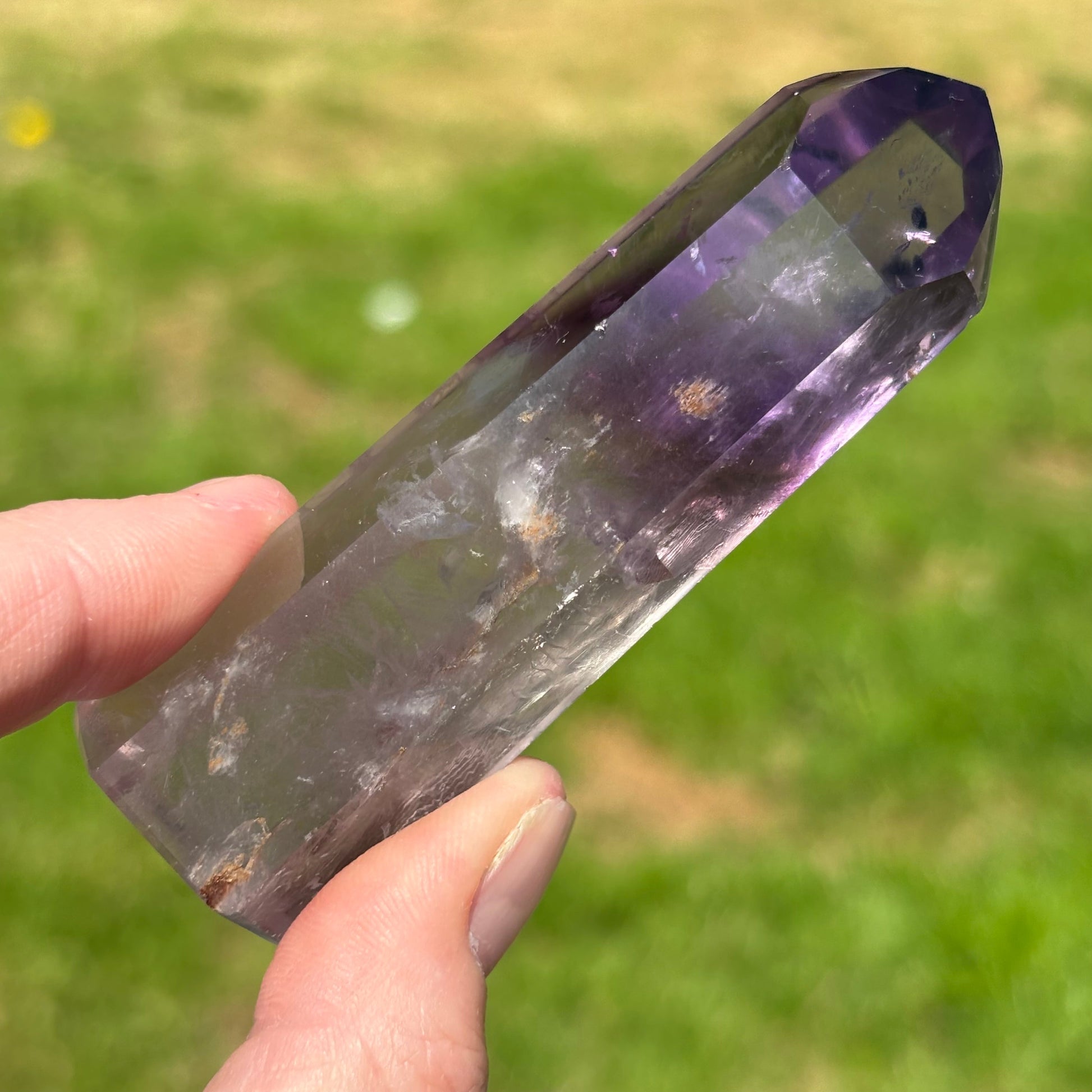 High Quality Brazilian Amethyst Points Bundle 565g 6 Pieces from UK Wholesale Crystals
