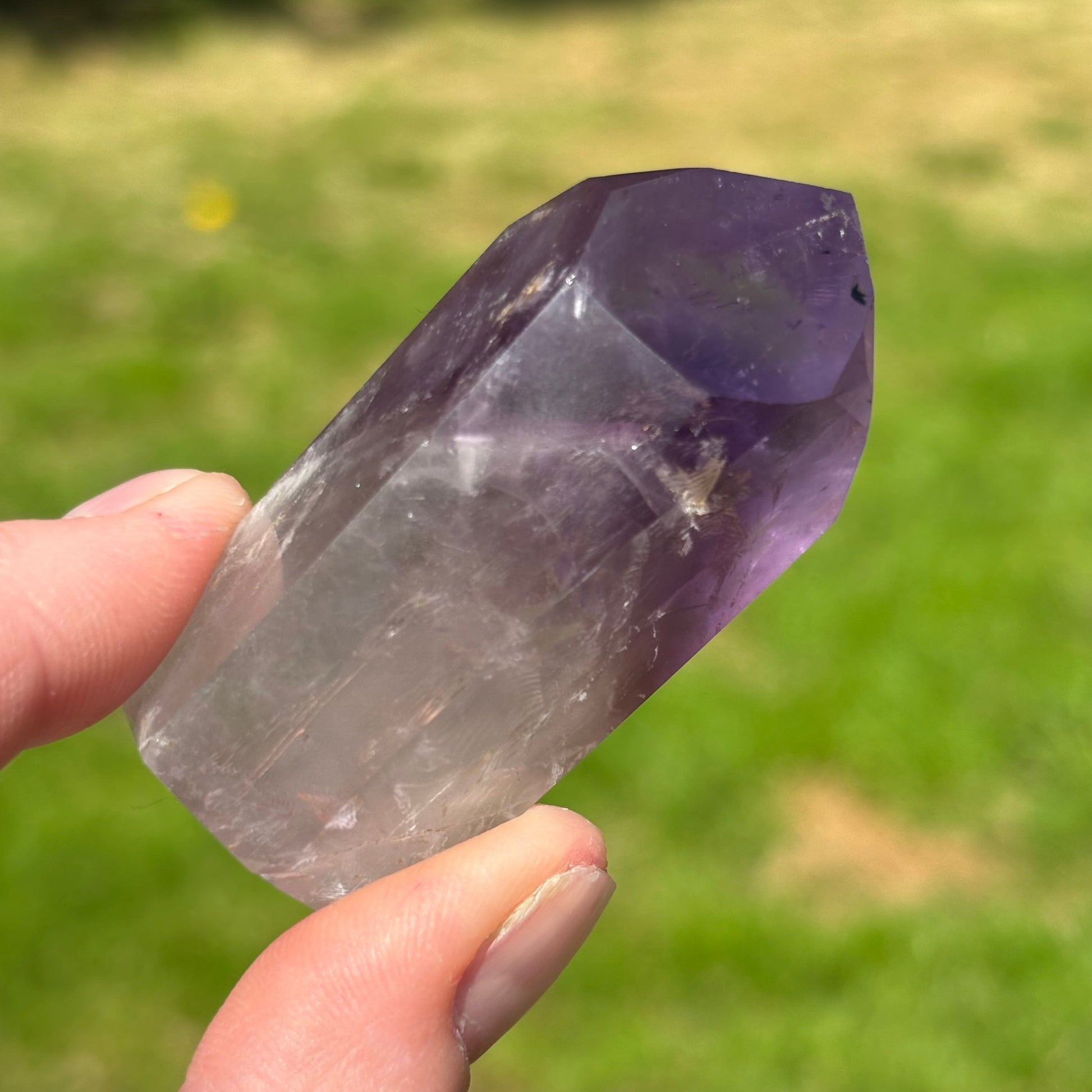 High Quality Brazilian Amethyst Points Bundle 565g 6 Pieces from UK Wholesale Crystals