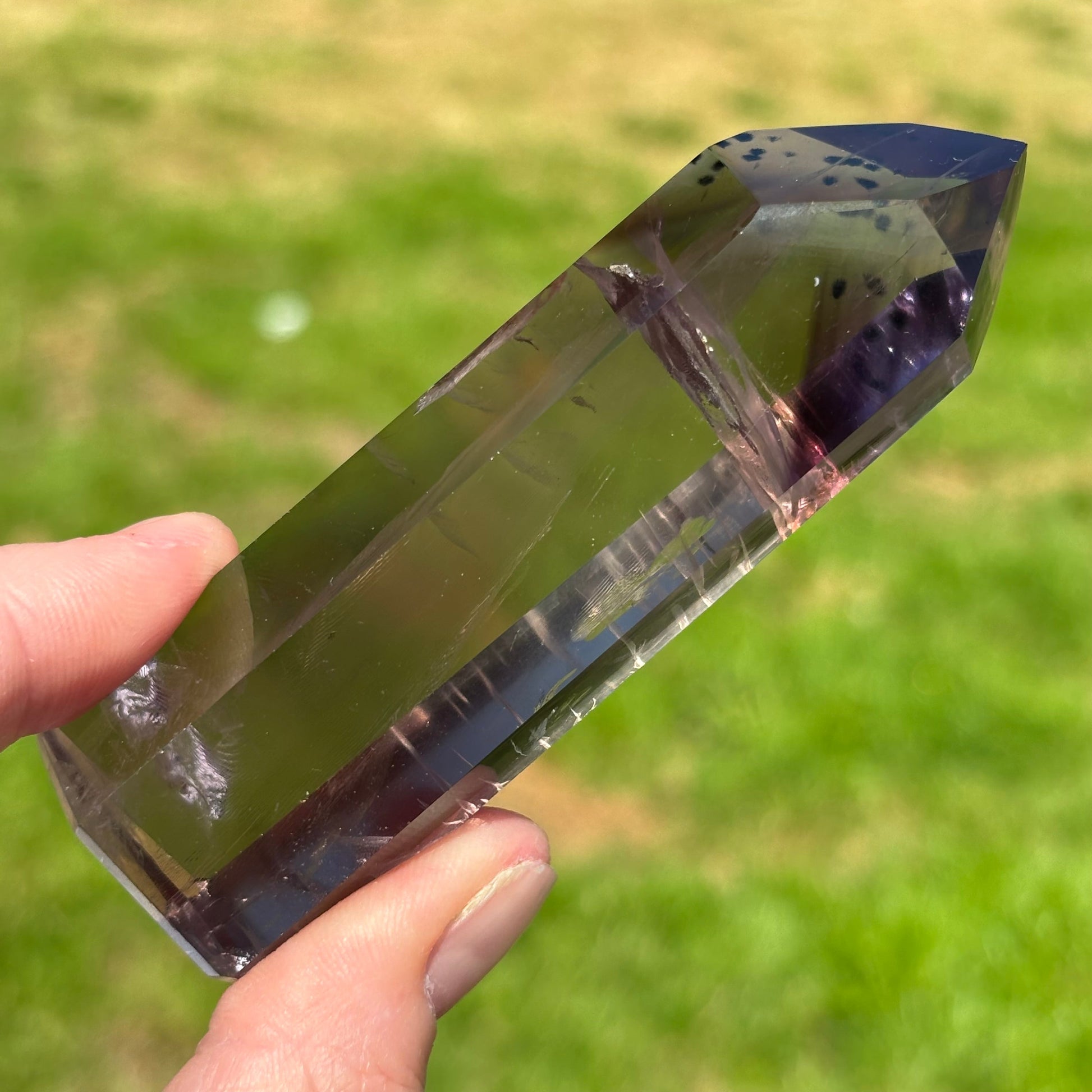 High Quality Brazilian Amethyst Points Bundle 565g 6 Pieces from UK Wholesale Crystals