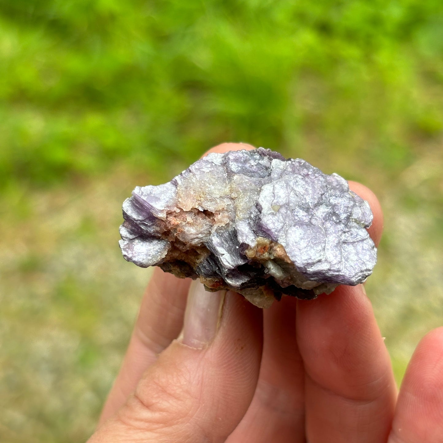 Lepidolite Raw Chunks Bundle 208g 7 Pieces from UK Wholesale Crystals