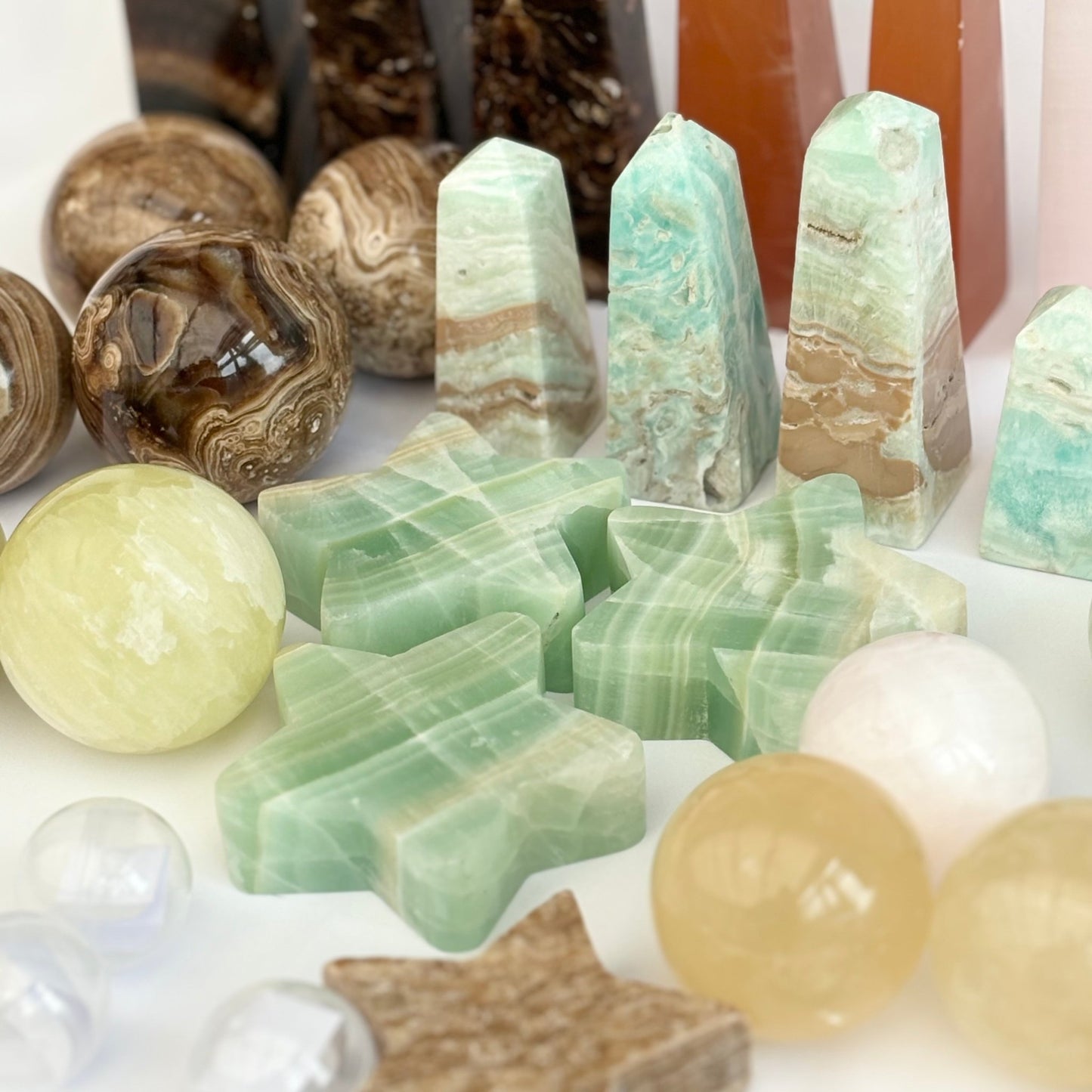 Mixed Calcite Starter Bundle from UK Wholesale Crystals