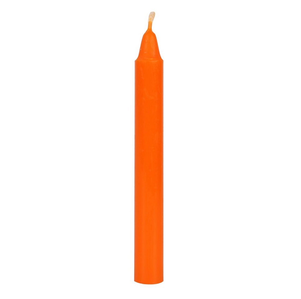 Pack of 12 Orange Magic Spell Candles for Confidence from UK Wholesale Crystals