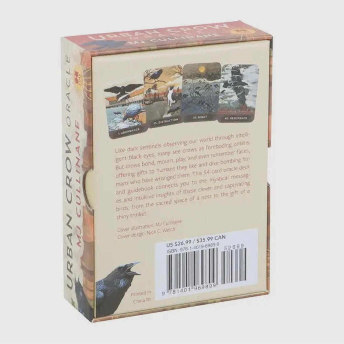 Urban Crow Oracle Cards by MJ Cullinane from UK Wholesale Crystals
